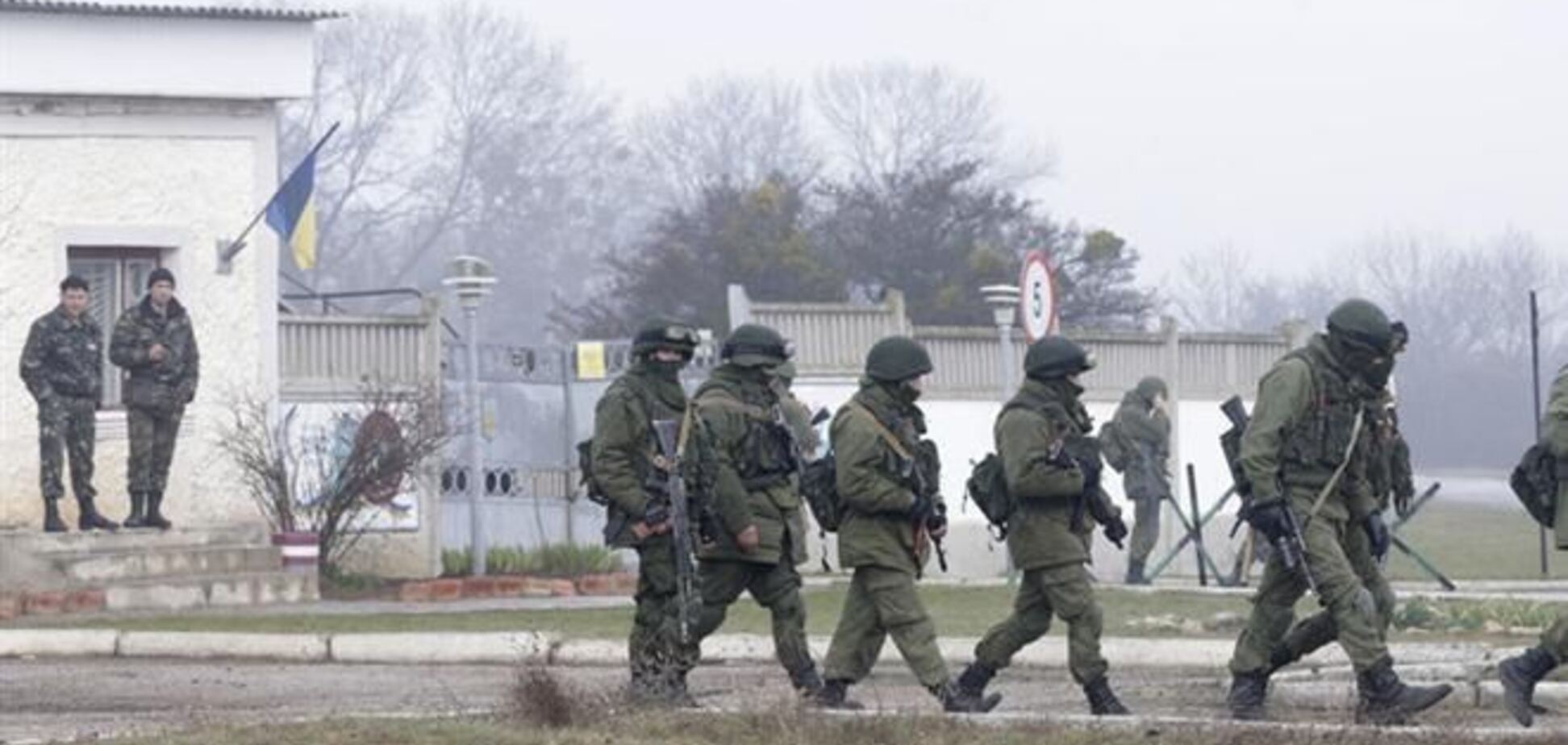Российские войска заблокировали радиолокационную роту на Тарханкуте