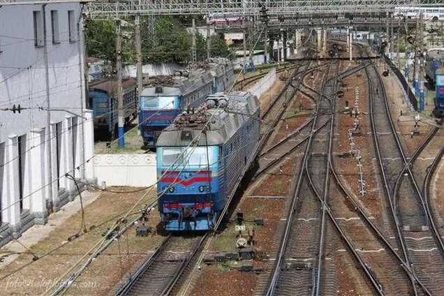 Захвачено админздание крымской железной дороги