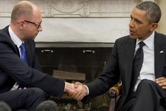 Обама Яценюку: Запад заставит Россию дорого заплатить, если она не изменит курс по Украине