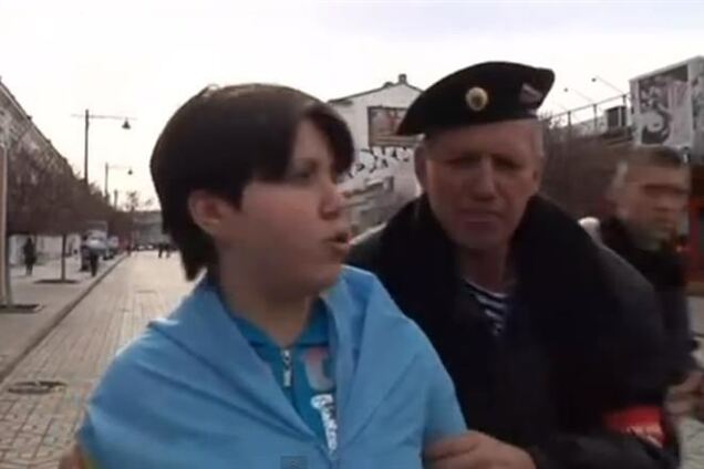 В Крыму агрессивно реагируют на украинскую символику