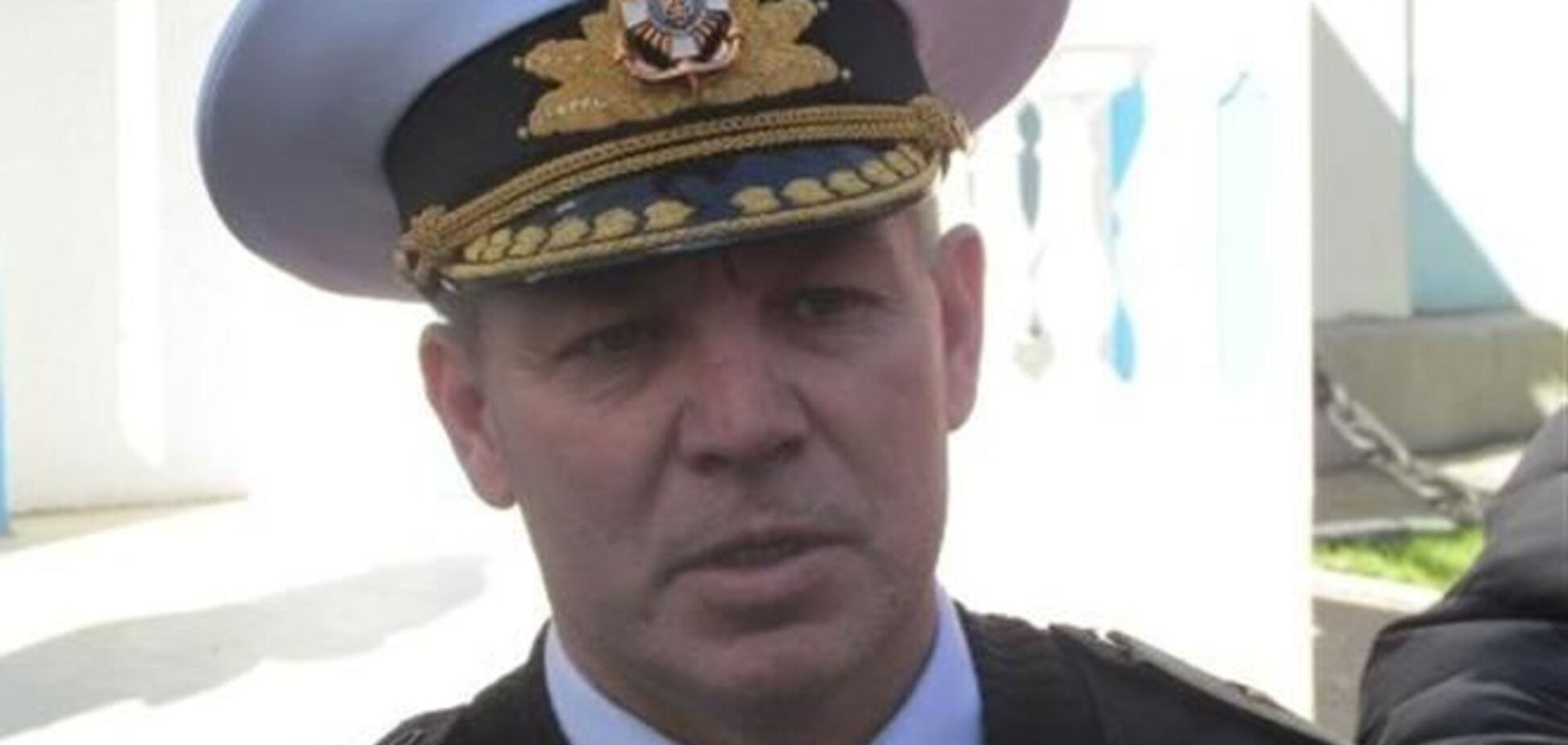 Командувач Військово-Морських Сил України закликав не допустити кровопролиття