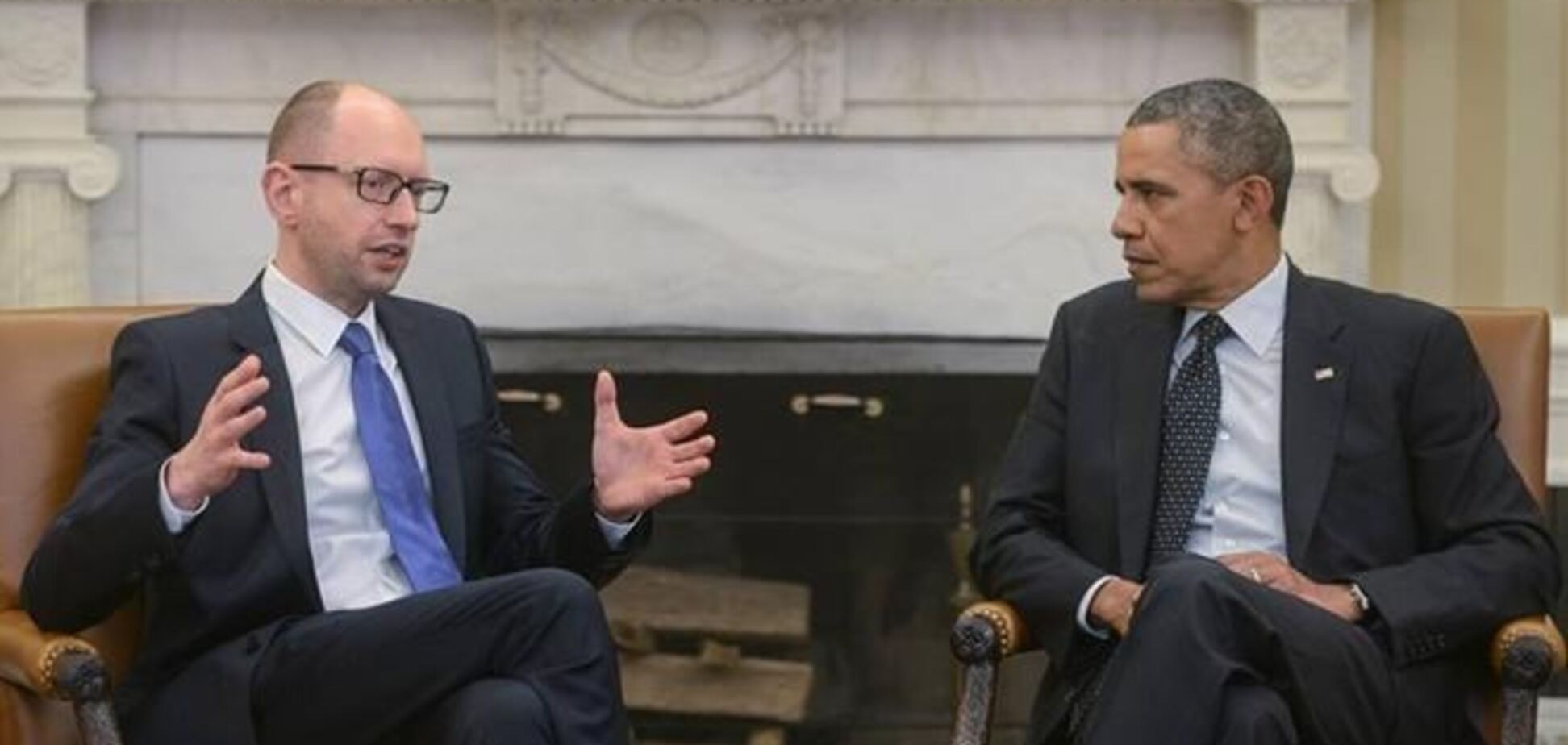 Обама оценил, как Яценюк мужественно боролся на Майдане