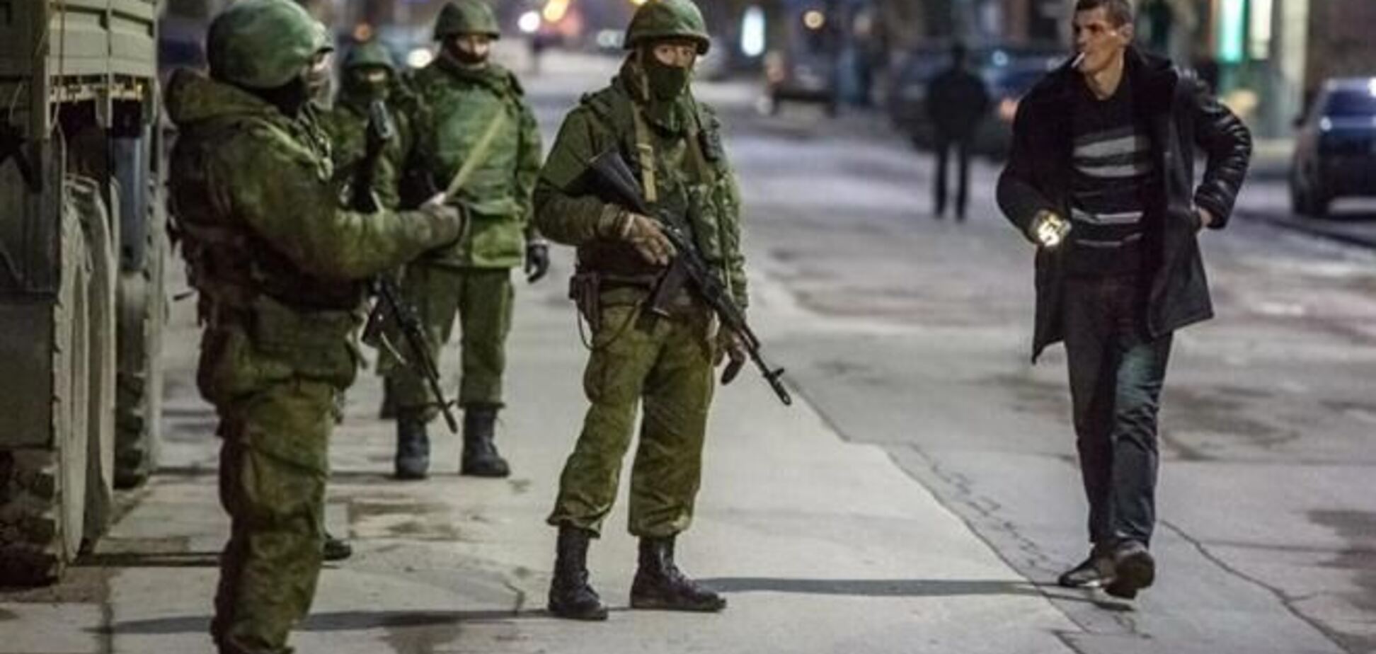 В Крыму захвачен французский тележурналист