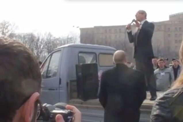 Кернеса освистали на митинге в Харькове