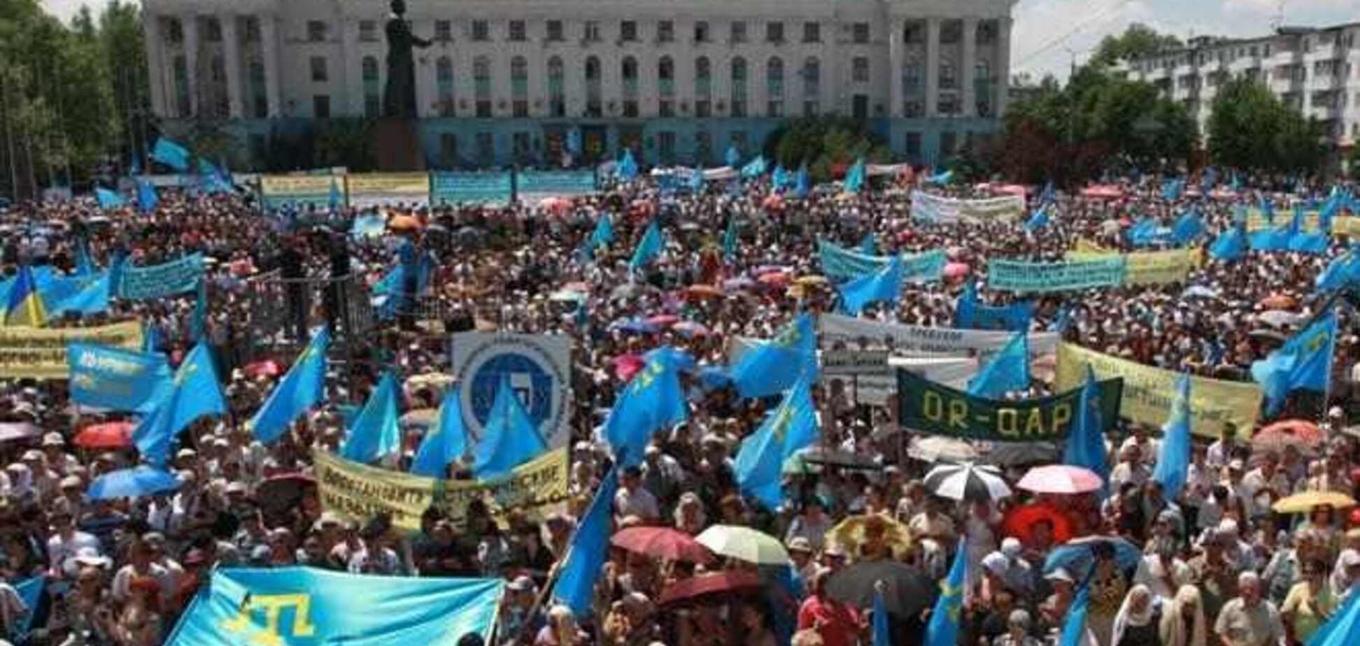 Крымские татары требуют самоопределения в составе Украины