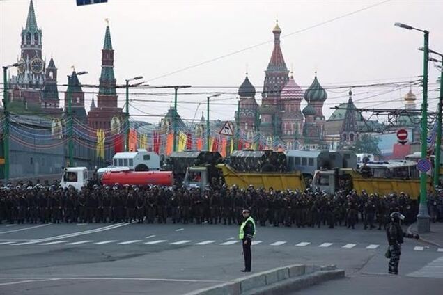 Красную площадь 15 марта перекрыли, как ранее Грушевского