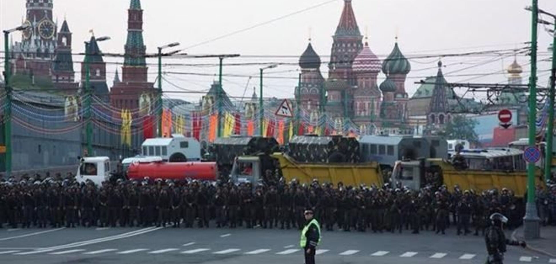 Червону площу 15 березня перекрили, як раніше Грушевського