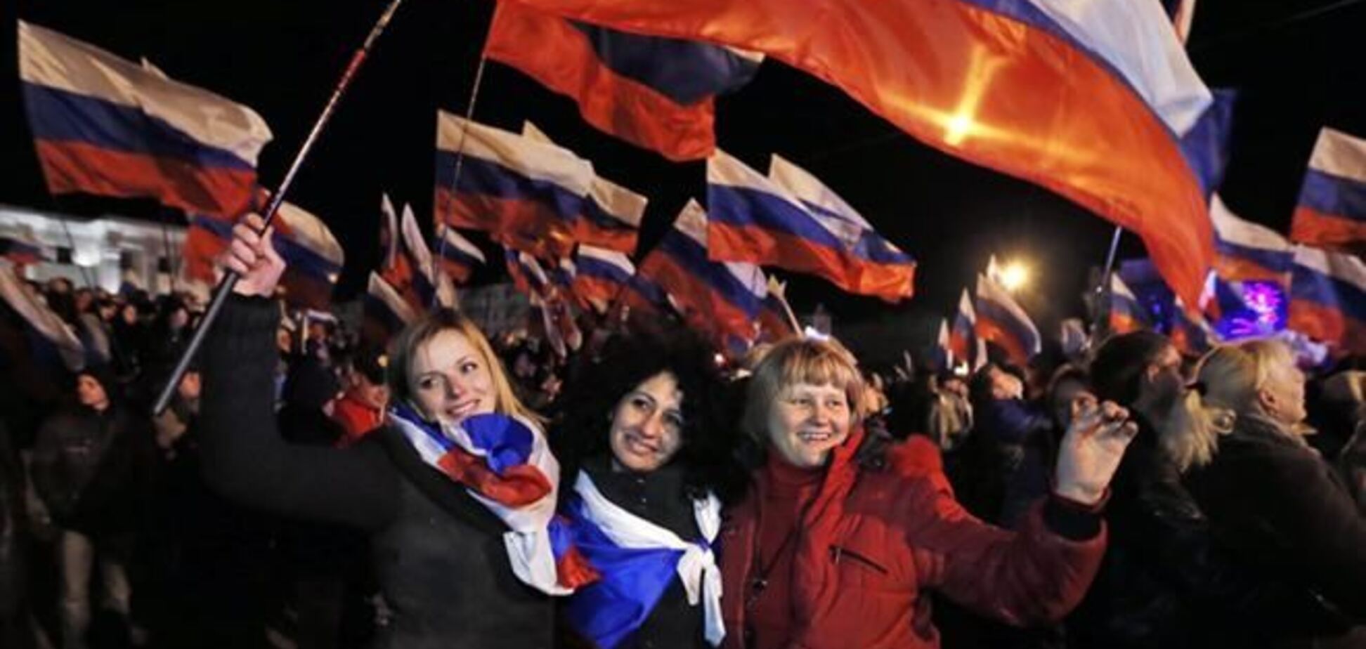 Вступ до Росії підтримали 96,6% прийшли на 'референдум' кримчан