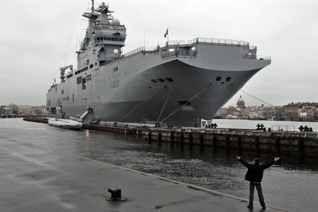 Франція може анулювати продаж РФ військових кораблів 'Містраль'