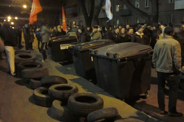 В Одессе сторонники задержанного лидера сепаратистов блокировали СБУ