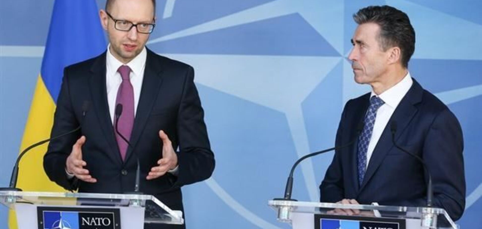 Яценюк: вступ України в НАТО не стоїть на порядку денному