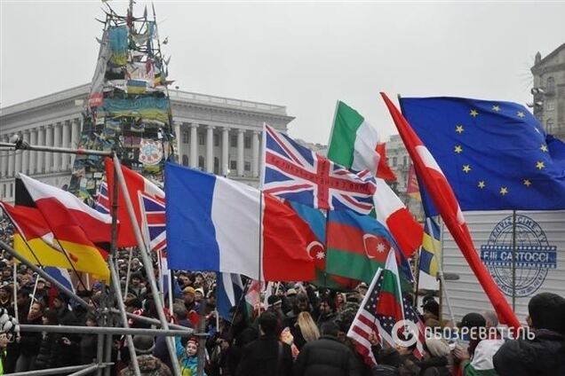 Вече 'Украина и Крым - едины'. Ч. 2