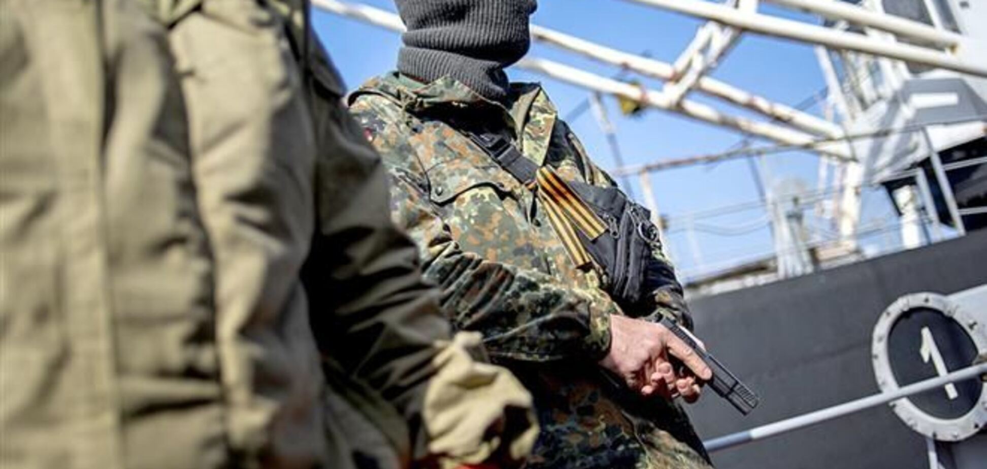 Захват украинских корветов в Крыму. Фоторепортаж