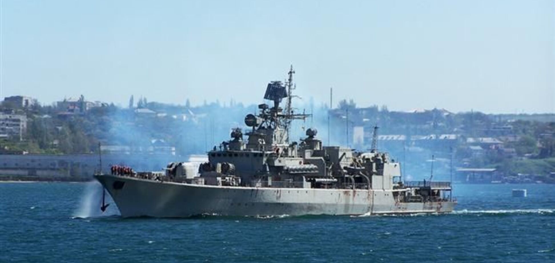 'Гетьман Сагайдачний' залишається в Одеському порту