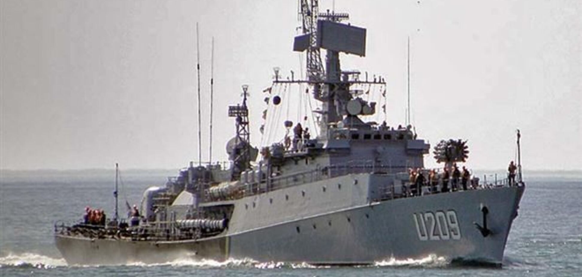 Российские военные захватили корвет 'Тернополь'