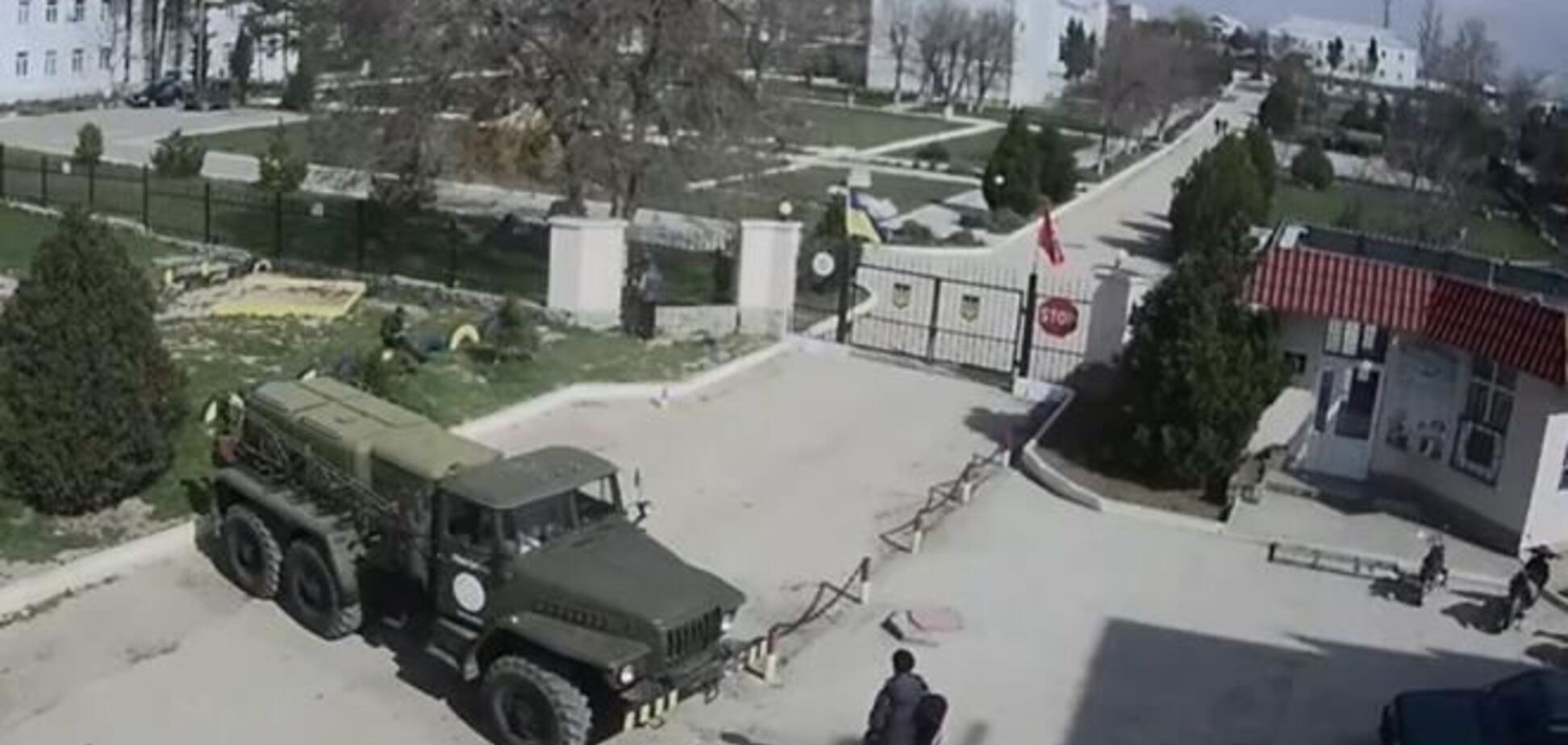 В воинской части возле 'Бельбека' нормализовалась обстановка