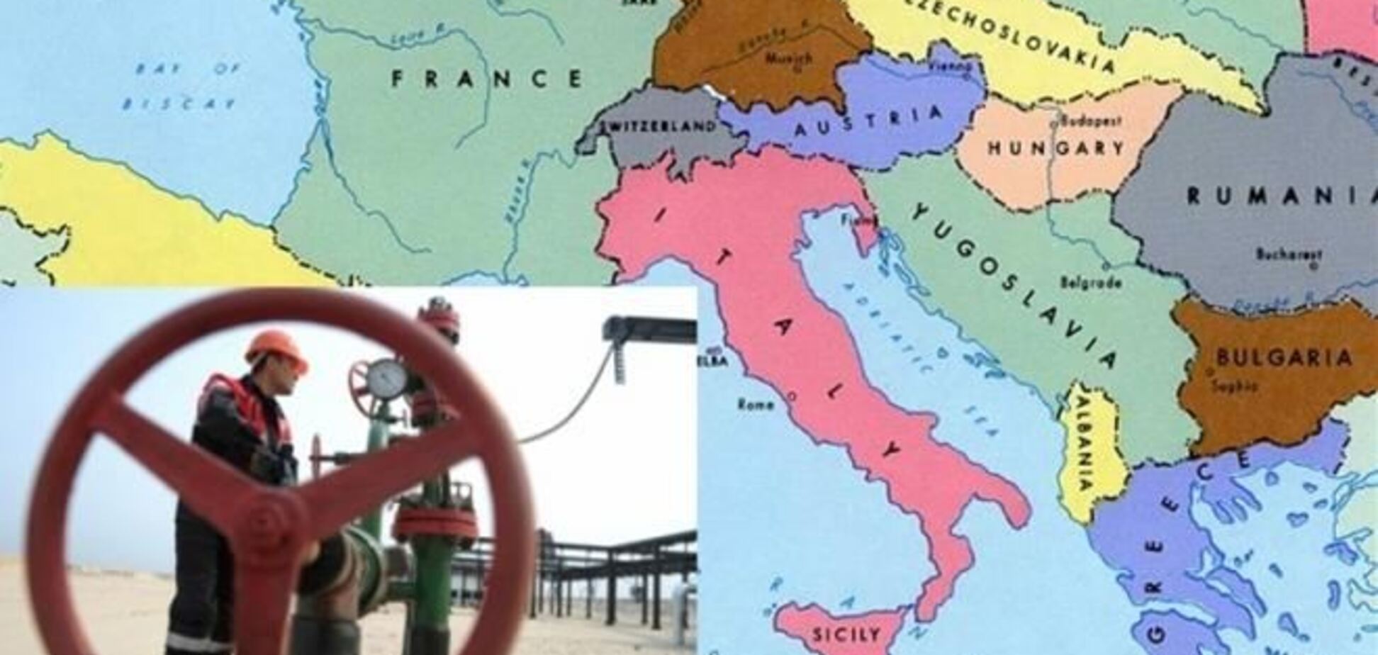 Италия готова отказаться от российского газа
