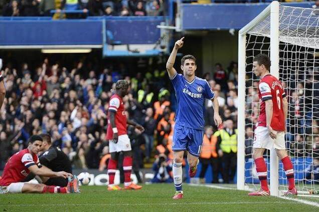 'Челси' уничтожил 'Арсенал' с теннисным счетом