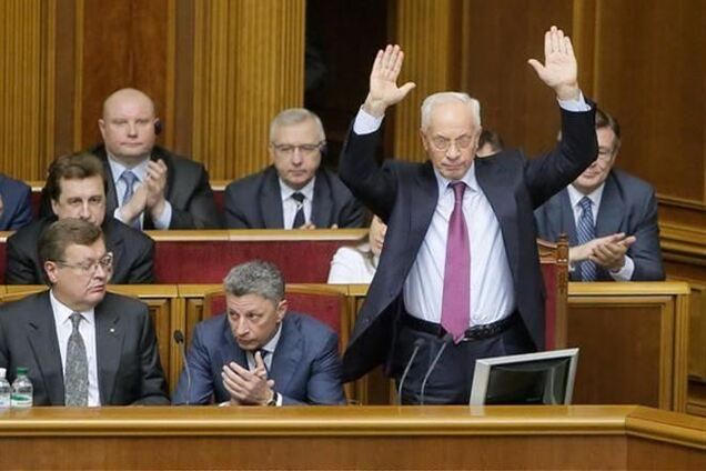 В ПР признали, что в Кабмине Азарова не было ни одного работающего министра