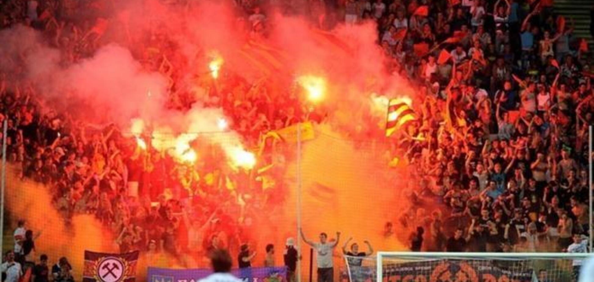 Ультрас 'Шахтера' поддержали единую Украину