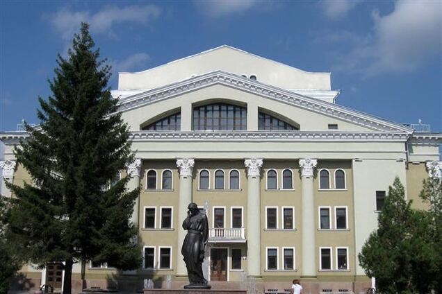 В Полтаве горел театр