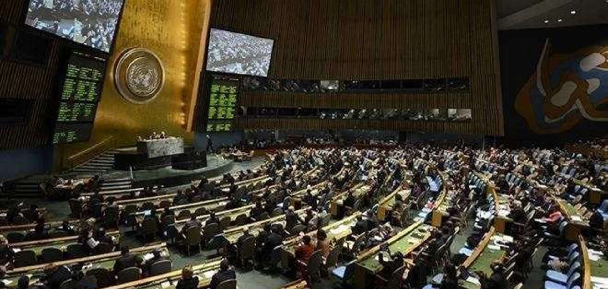 На Генасамблеї ООН Україна таки потребують демілітаризації Криму