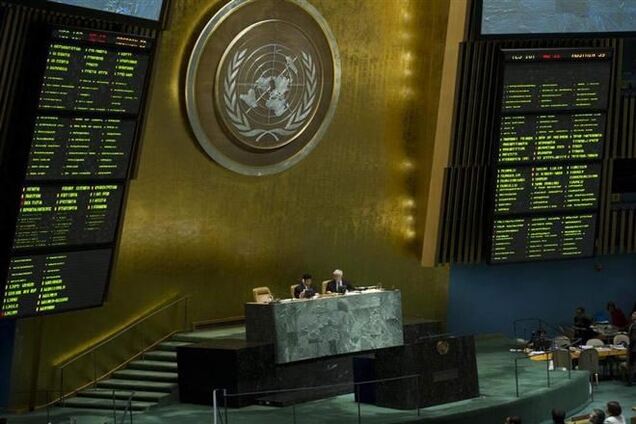 Генассамблея ООН поддержала территориальную целостность Украины