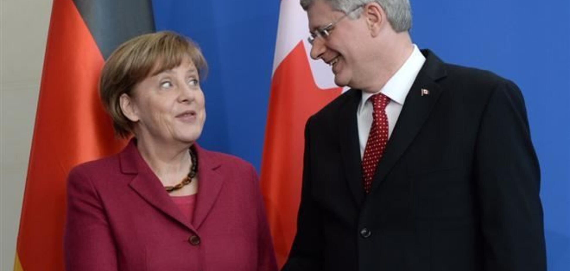 Меркель назвала Канаду более интересным поставщиком энергоносителей
