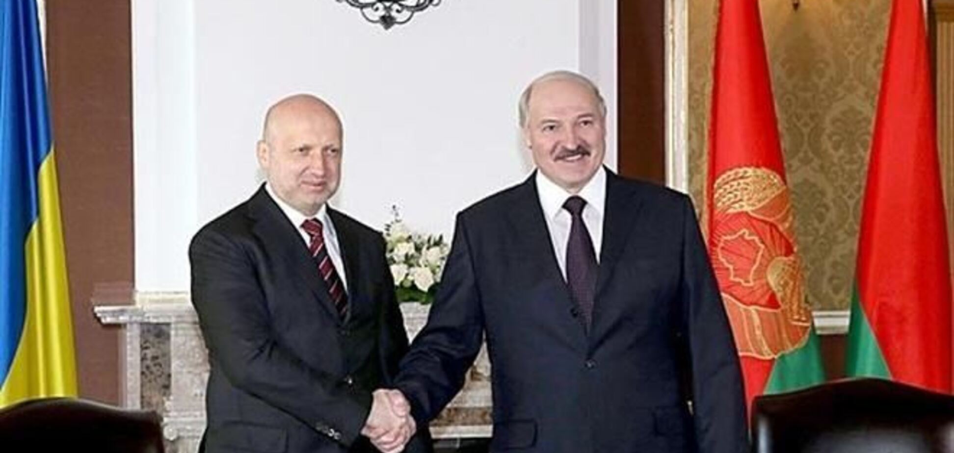 Турчинов зустрічається з Лукашенком 