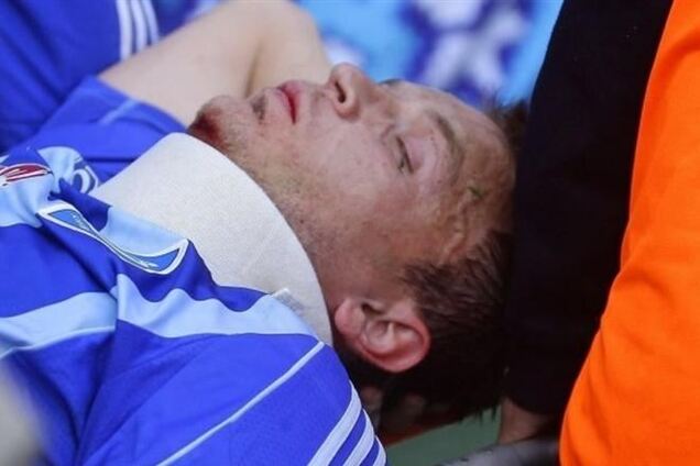 Гусев получил сотрясение мозга после столкновения с вратарем 'Днепра'