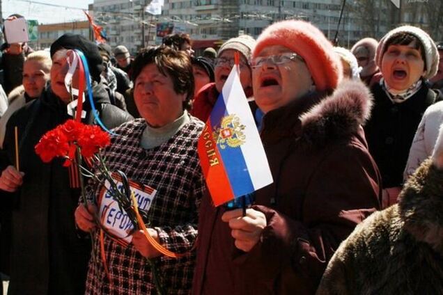 На юго-востоке Украины прошли сепаратистские митинги