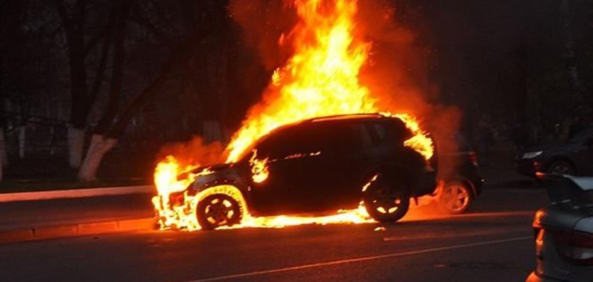 В Харькове поймали поджигателей автомобилей  евромайдановцев