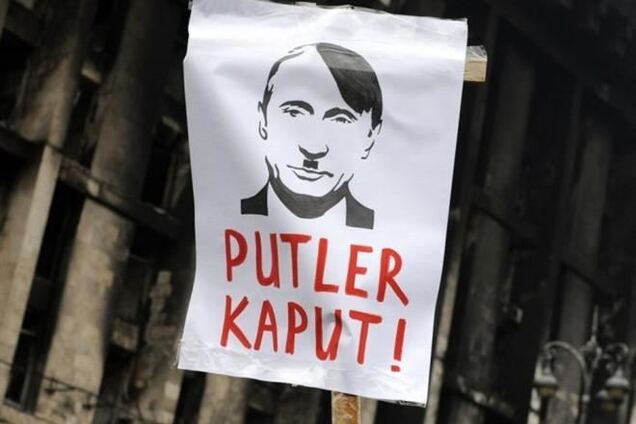 Меркель не согласна со сравнением Путина с Гитлером