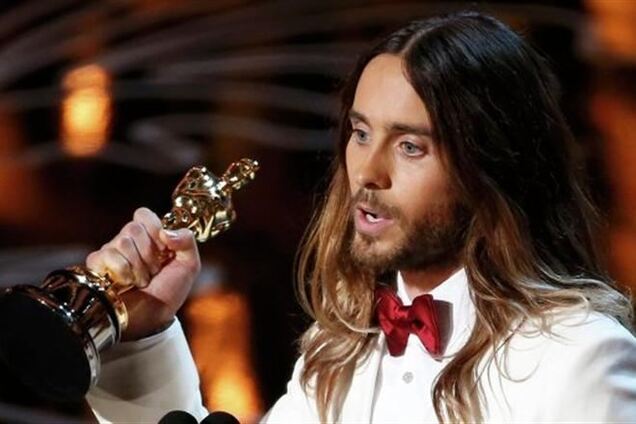 'Первый канал' вырезал из эфира 'Оскара' речь актера Лето об Украине