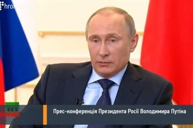 Путин не намерен присоединять Крым к России