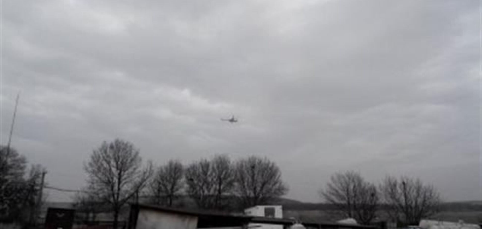 Над Симферополем заметили неопознанные вертолеты