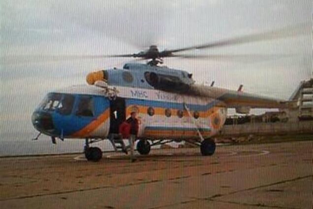 В Крыму захватили вертолет, на котором прилетели журналисты из Киева