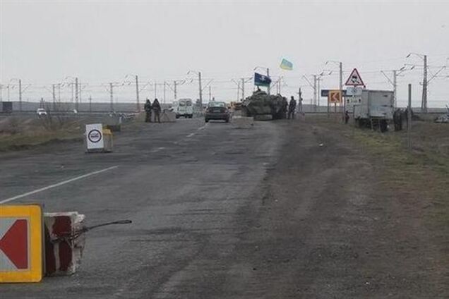 Украинские солдаты не пустили российских 'казаков' на Херсонщину