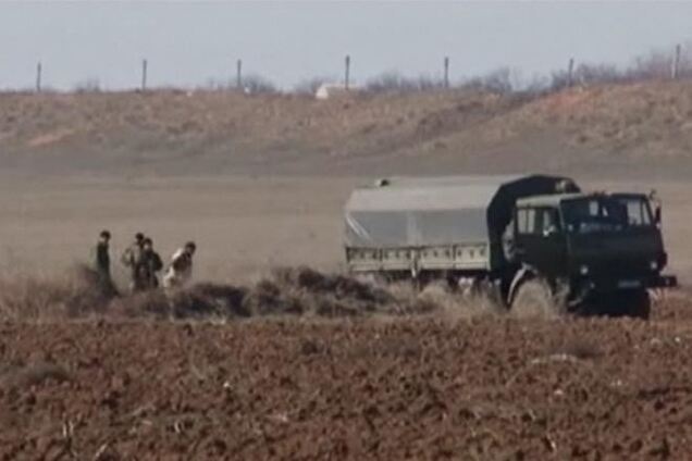 Российские военные заминировали газовую трубу в Крыму
