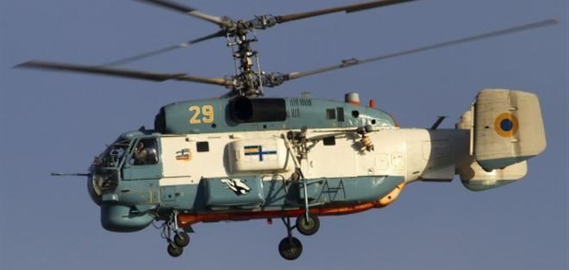 Из заблокированного аэродрома в Саках удалось спасти вертолет