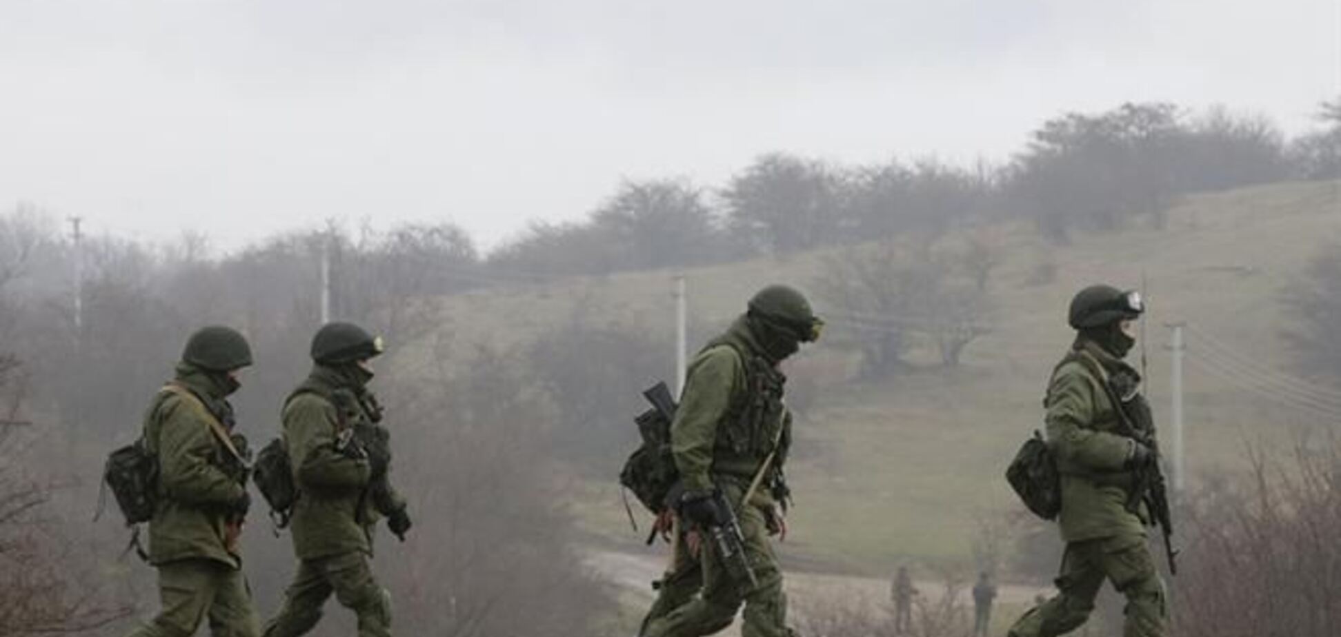 Российские военные захватили аэродром в Джанкое