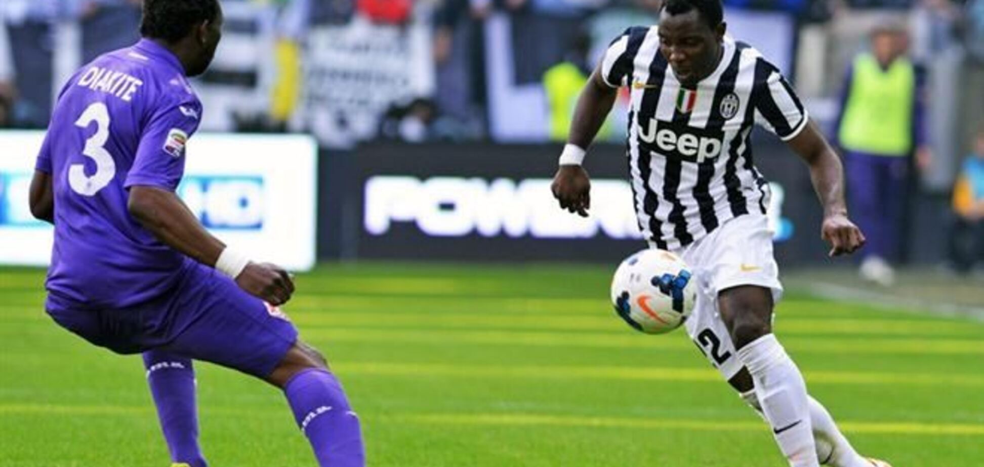 Один гол принес 'Ювентусу' победу над 'Фиорентиной'