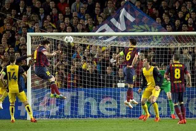 'Барселона' и 'Бавария' спаслись от поражений в первых четвертьфиналах Лиги чемпионов