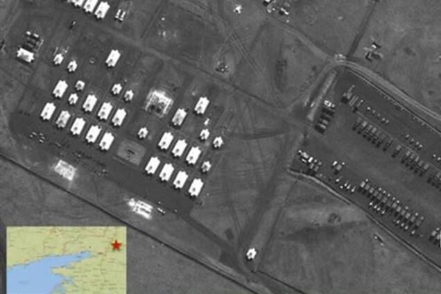 НАТО показало супутникові фотографії військ РФ на українському кордоні