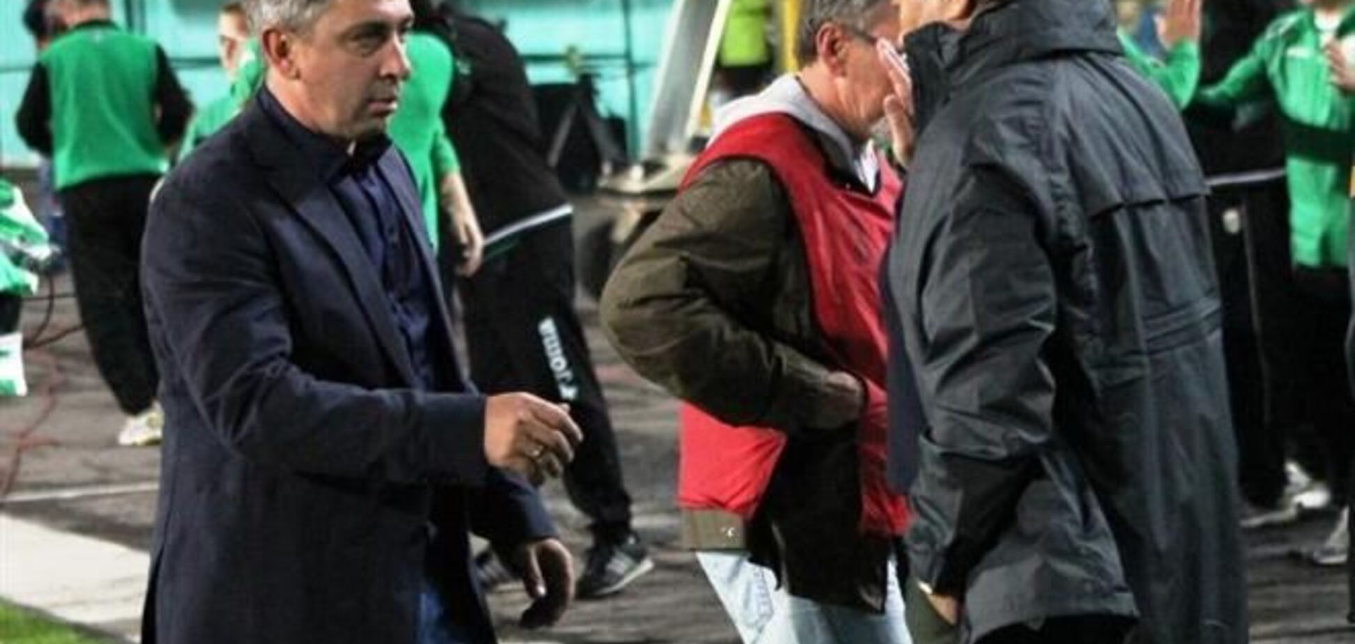 Луческу оштрафован на 10 тысяч грн за отказ пожать руку Севидову