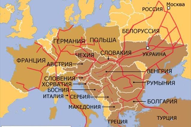 Европа планирует на четверть сократить закупки российского газа