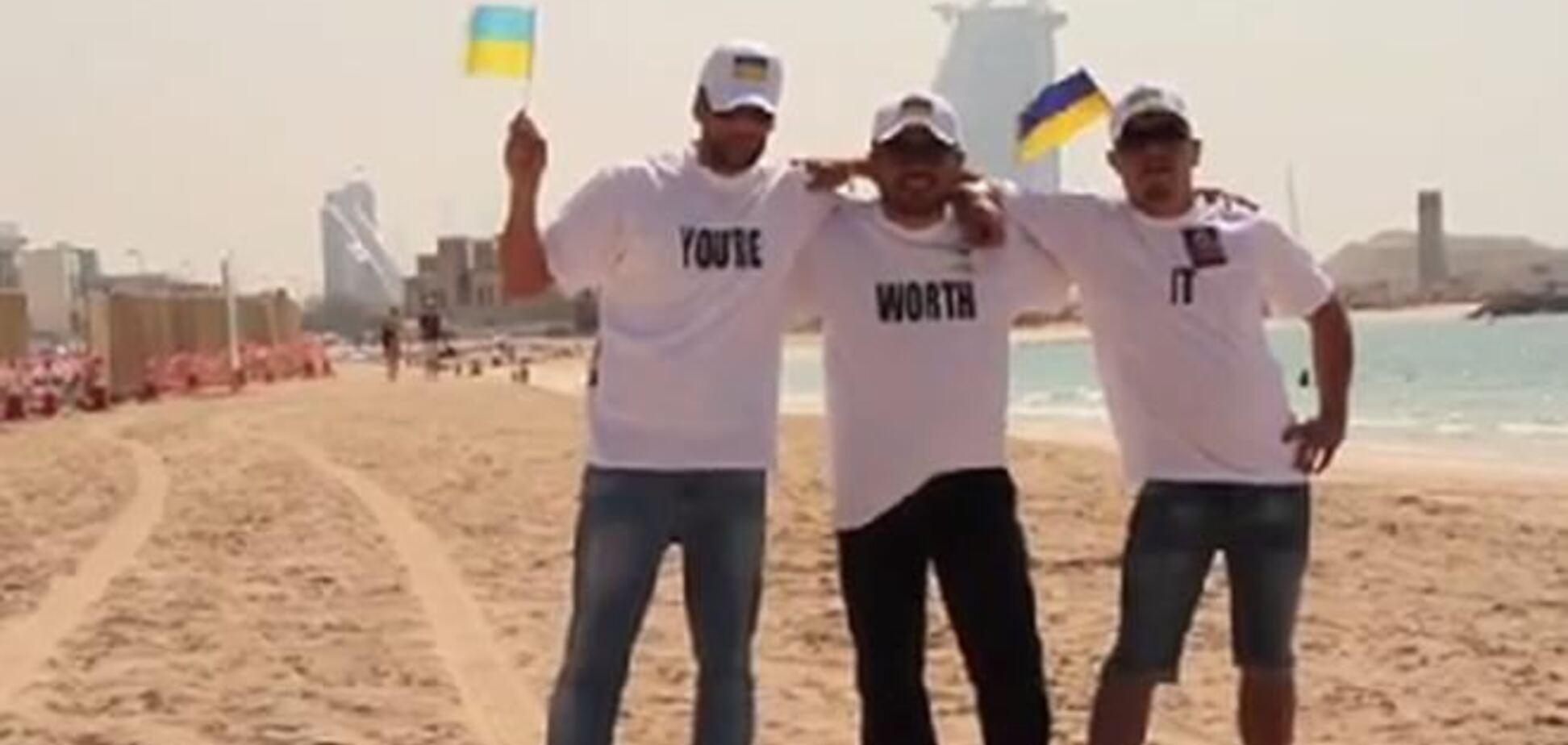 Эмиратские украинцы сняли ролик в поддержку Родины