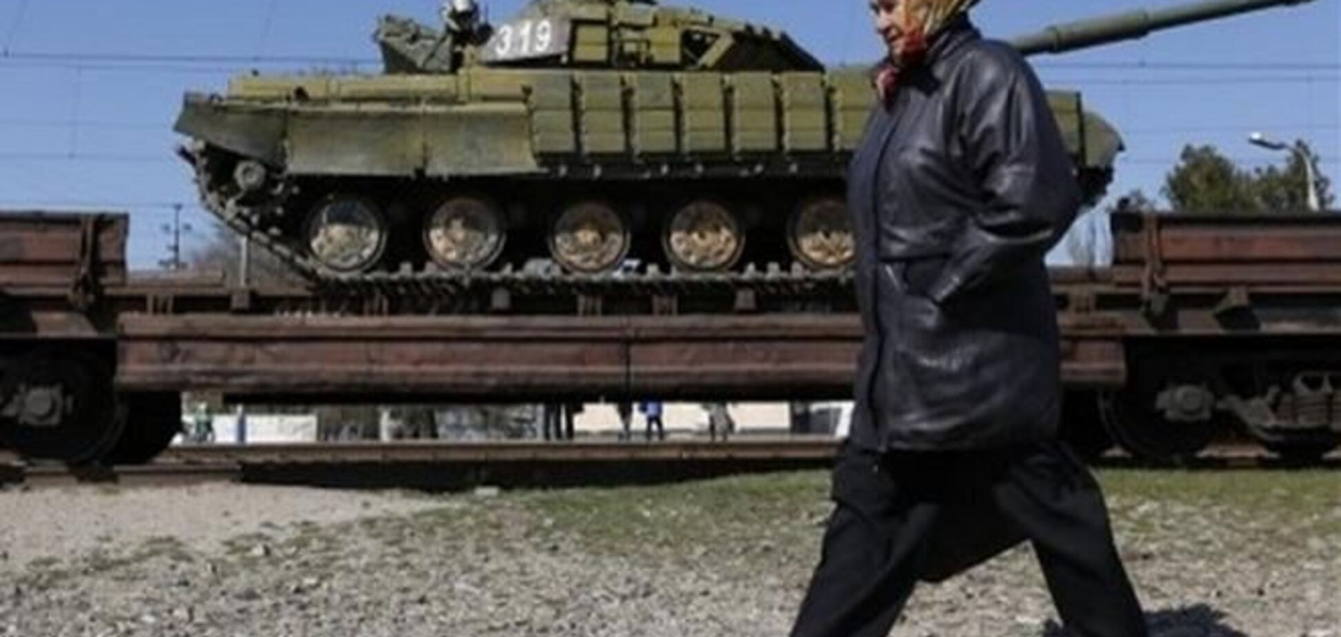 На відміну від автомобілів, танки прийшли з Криму в хорошому стані - Коваль