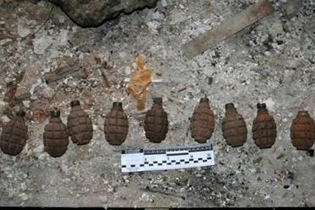 В центре Харькова нашли тайник с боеприпасами