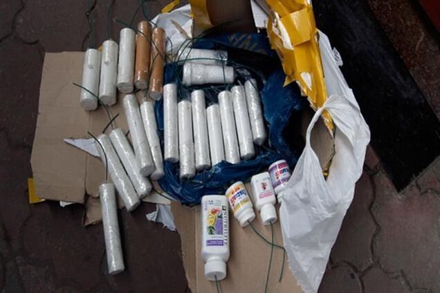 В Харькове задержали четырех мужчин с самодельной взрывчаткой